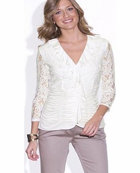 Dual Fabric Blouse