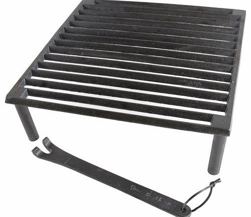 Laminvale Ltd Best of BBQ 14 x 14-inch Cast Iron Tuscan Grill