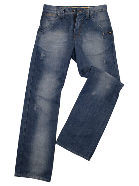 Le Breve Super Destroyed Tree Leg Jeans