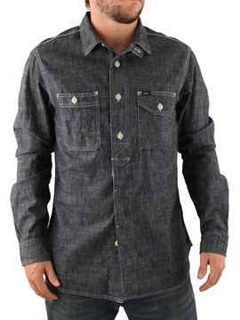 Black Darl Denim Shirt