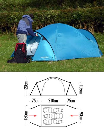 Apache 3 Plus Tent