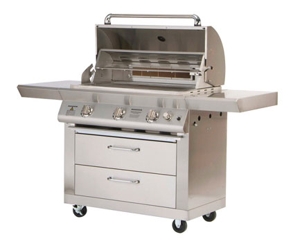 - Connoisseur Pro 4 Burner Gas BBQ