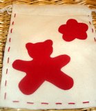 Felt kit: teddy bag