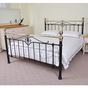 , Sigma, 4FT 6 Double Metal Bedstead -