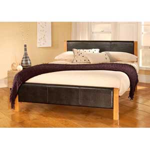 Limelight Mira 3FT Single Leather Bedstead