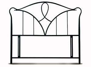 Carme 4FT 6` Double Headboard