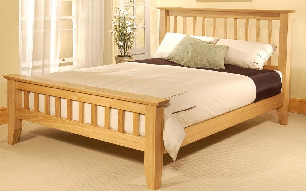 Phoebe Wooden Bedstead, King Size,