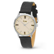 Limit Mens Black Strap Watch