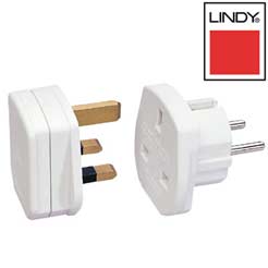 Euro Adaptor Plug . UK Plug to European