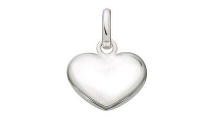 Sterling Silver Heart Charm