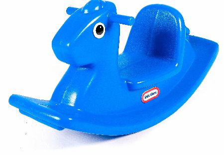 Blue Rocking Horse