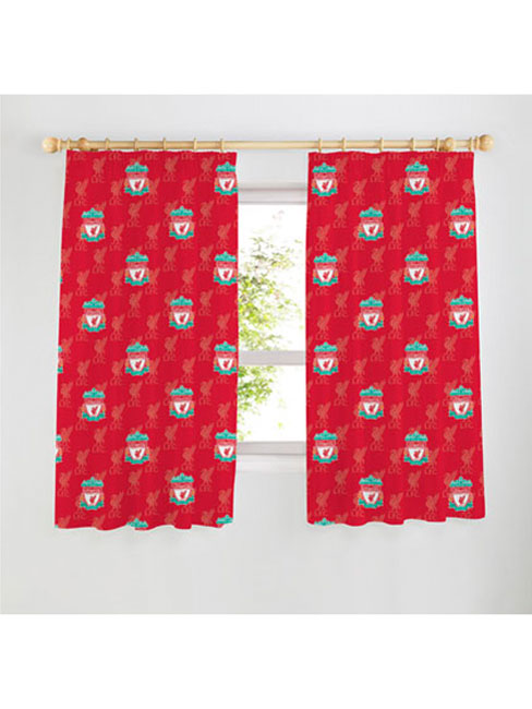 Liverbird Crest Curtains 72`