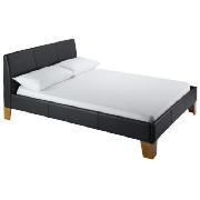 Leather Double Bed