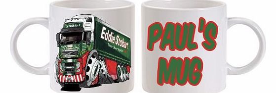 LOOK WHAT I FOUND KOOLART EDDIE STOBART MUG CAN BE PERSONALISED