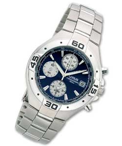 Lorus Gents Stainless Steel Chronograph Quartz Watch