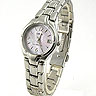 Ladies Pink Dial Crystal Set