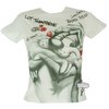 Lot 29 Ladies Rhinestone Taz White Tee - Looney