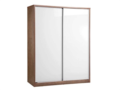 Milan 2 Door Sliding Wardrobe Small Single