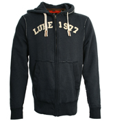 And Marle Navy Hooded Sweatshirt