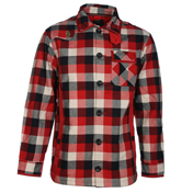 Blaoo Red Check Over Shirt