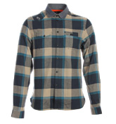 Crib Blue Mix Check Shirt