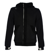 Tidy Black Full Zip Hooded Sweatshirt