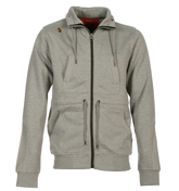 Wise Grey Full Zip Sweatshirt