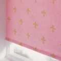 fleur-de-lys roller blind