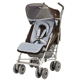 Techno XLR Pushchair in Coffee/Blue