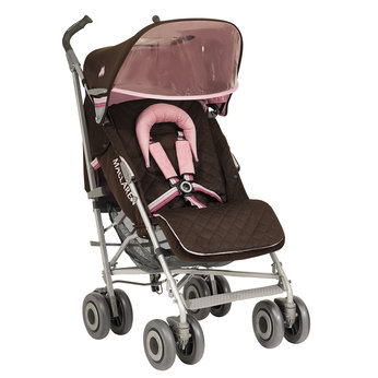 Techno XLR Pushchair in Coffee/Pink