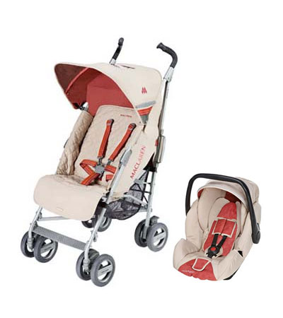 Techno XLR Travel System Tan/Crimson