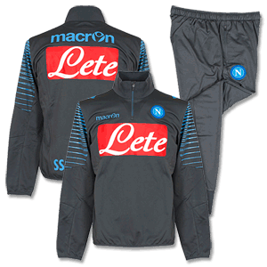 Napoli Official Training Suit - Dark Grey 2014