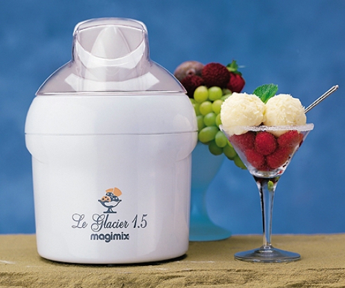 Magimix White Ice Cream maker 1.5 ltr