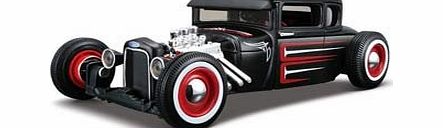 Maisto Ford Model A 1929 (Kit) in Matt Black (1:24 scale) Diecast Model Car Kit