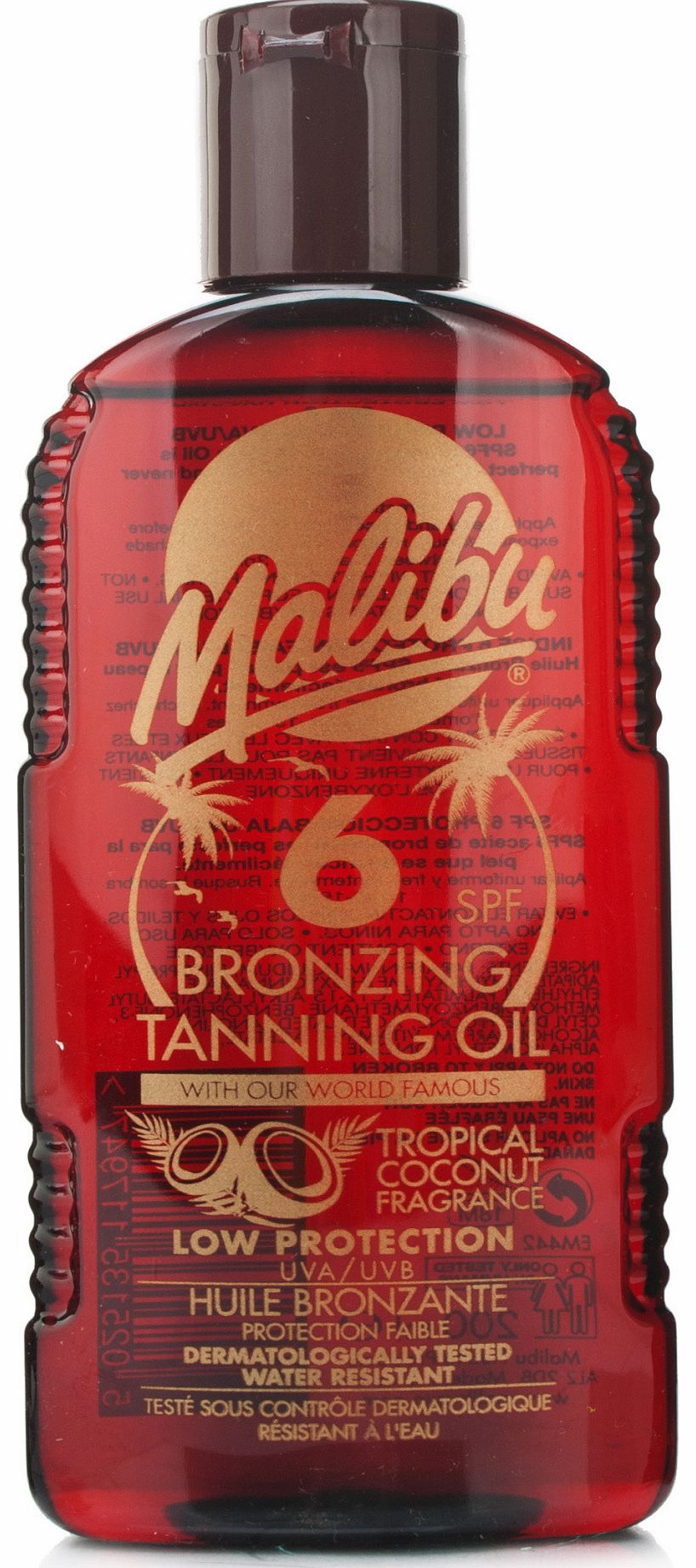 Bronzing Tanning Oil SPF6