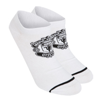 United 2pk Trainer Socks - White.