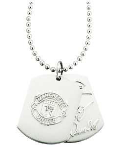 United FC Official Signature Dog Tag Pendant