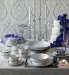 Pavilion 12-Piece Platinum Band Dinner Set