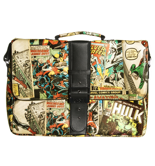 Marvel Comics Characters Satchel Bag