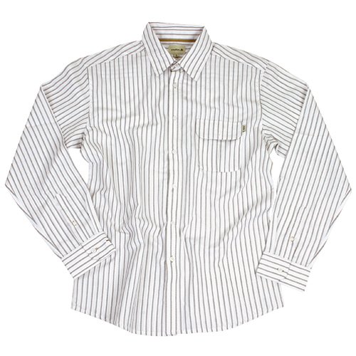 Mens Matix Kaimen Longsleeve Shirt White