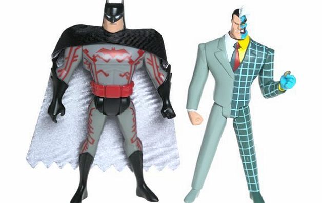 Mattel Batman The Animated Series Action Figure 2-Pack Tech Suit Batman Vs. Two-Face by Mattel