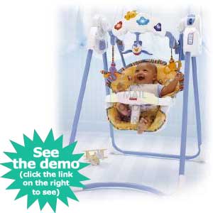 Fisher Price Babygear Flutterbye Swing