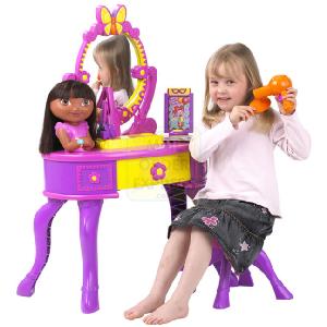 Fisher Price Dora The Explorer Lets Get Ready Vanity Unit