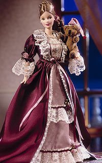 Victorian Barbie with Cedric Bear