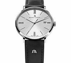 Maurice Lacroix Mens Eliros Leather Strap Watch