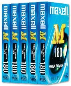 Maxell E180 - 15 hours