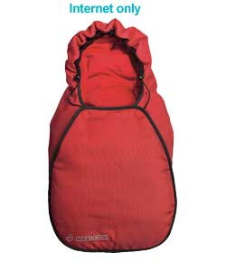 CabrioFix Footmuff - Deep Red