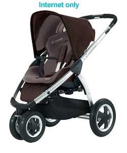 Mura 3 Wheel Stroller - Roasted Brown