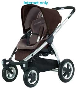 Mura 4 Wheel Stroller - Roasted Brown