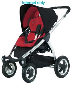 Mura 4 Wheel Stroller - Tango Red